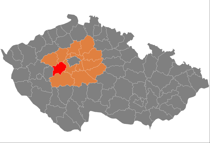 Soubor:Map CZ - district Beroun.PNG