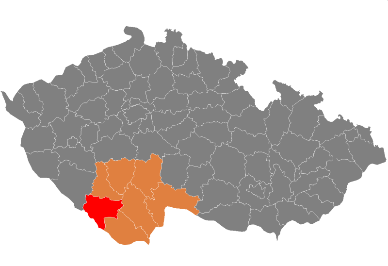 Soubor:Map CZ - district Prachatice.PNG