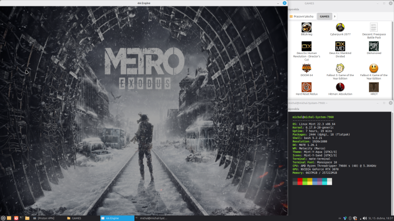 Soubor:Metro Exodus-Linux-Mint-01-2026.png
